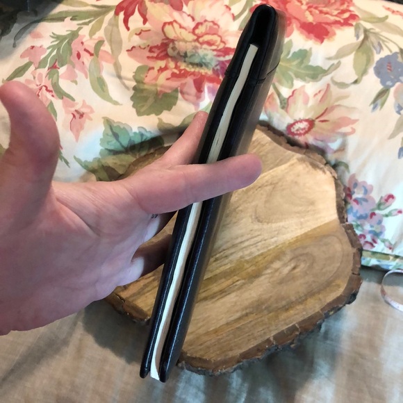 Portfolio Notepad Binder BLACK Career Jobsite Estimate Interview FauxLeather NEW - Picture 11 of 13